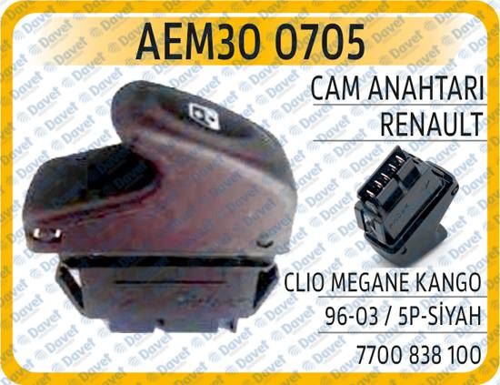 AEM 300705 Cam Anahtari Renault Clio Megane Kangoo 96-03   5pin